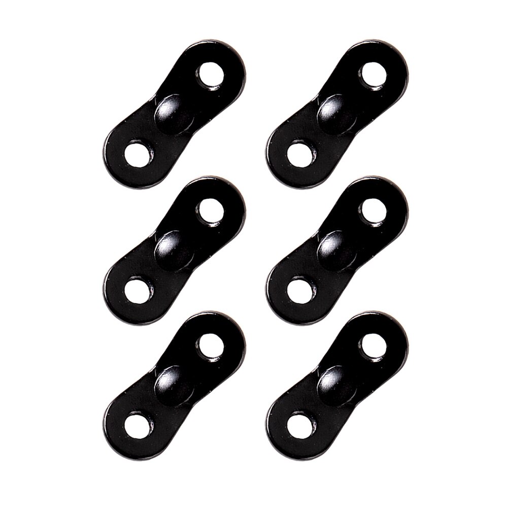 Cheap Goat Tents 6pcs Outdoor Tent Wind Rope Buckle Aluminum Alloy 2 Hole Guyline Adjuster Cord Hook Rope Buckle Camping Equipment   